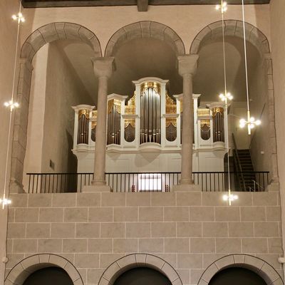 Nach mehreren Jahren der Restaurierung erstrahlt die Georg Peter Wilhelm-Orgel in der Stiftskirche in neuem Glanz.