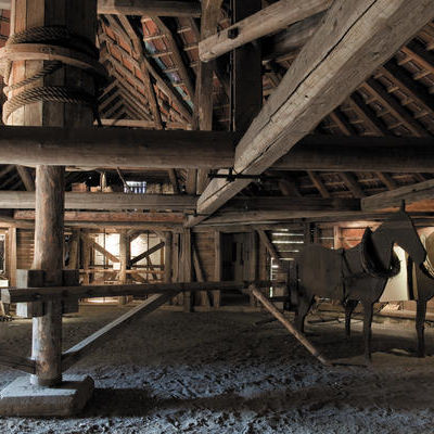 Bild vergrern: Bild des Pferdegpels im Bergwerkmuseum Rossgang