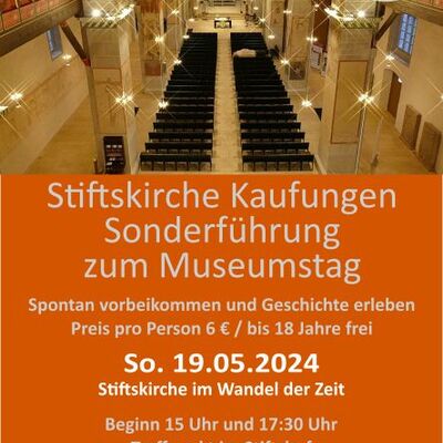 Stiftskirchenführung Museumstag