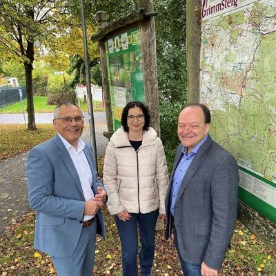 F&ouml;rderbescheid&uuml;bergabe GrimmSteig