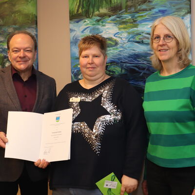 Dienstjubil&auml;um Natascha Erfurt