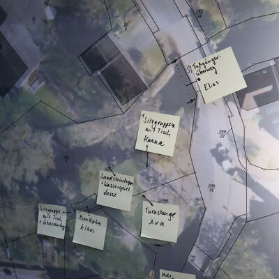 Bild vergr��ern: Die Ideen und Anregungen wurden vom Fachb�ro ARGE aufgenommen und flie�en in das Leistungsverzeichnis zur Projektausschreibung ein.