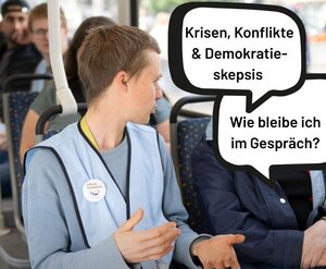 Bild vergr��ern: Platz nehmen f�r Demokratie